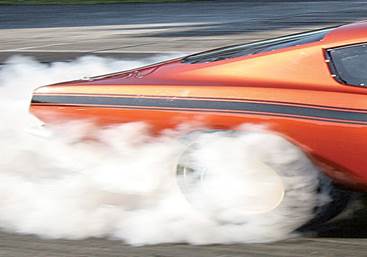 burn rubber